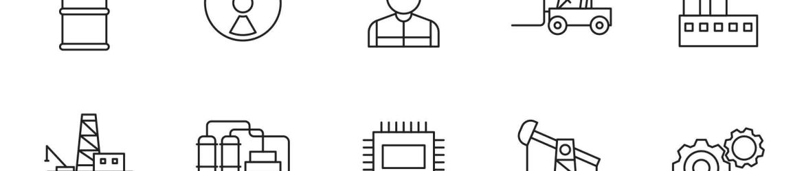 20 Free Industrial Vector Icons (AI)