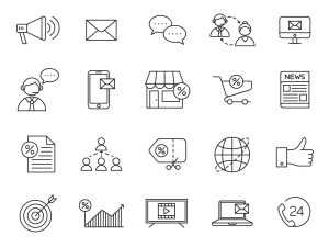 20 Free Marketing Vector Icons (AI)
