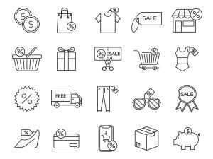 20 Free Sale Vector Icons (AI)
