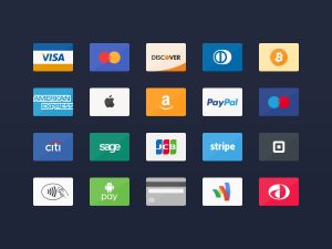 20 Payment Card Icons (PSD)