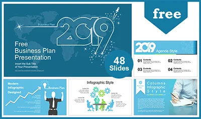 2019 Business Plan PowerPoint Templates