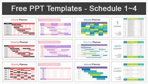 2019 Business Planner PowerPoint Templates