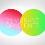 24 Vibrant Gradients For Photoshop