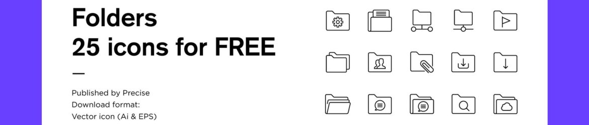 25 Free Folder Icons (Ai)