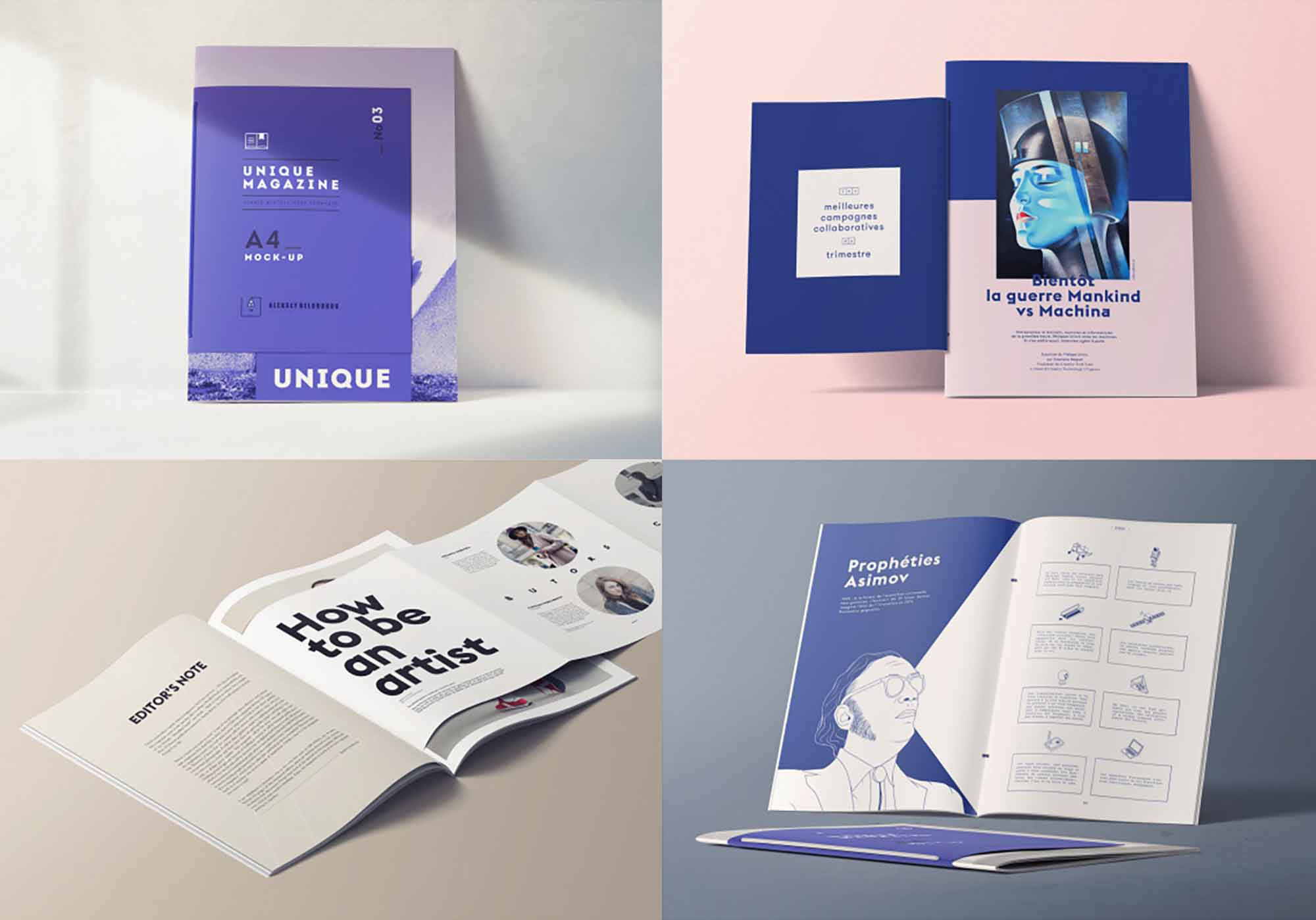 25 Unique Magazine Mockups