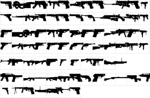 Mapa de caracteres da fonte 2nd Amendment Font | 1001 Free Fonts