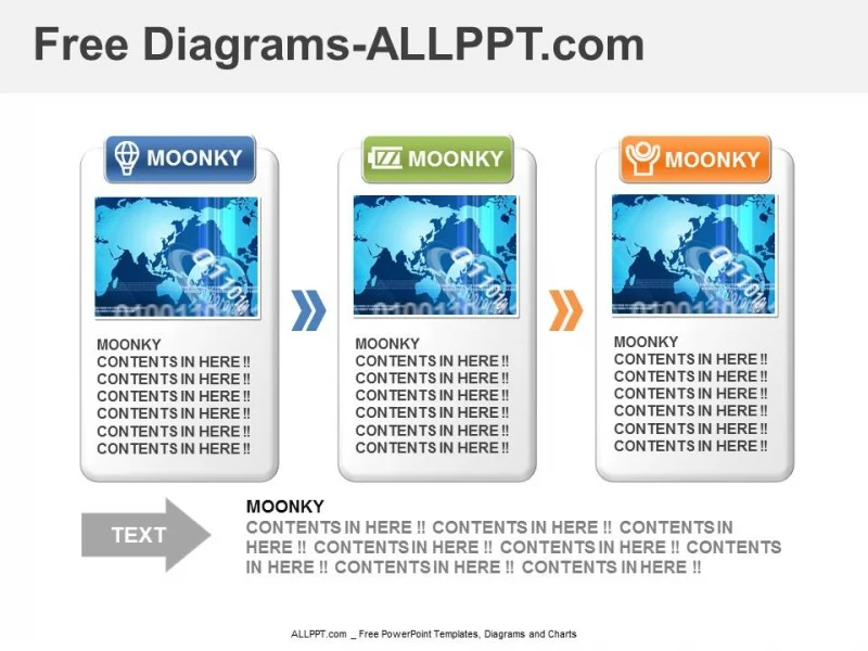 3 Flow Diagram PPT