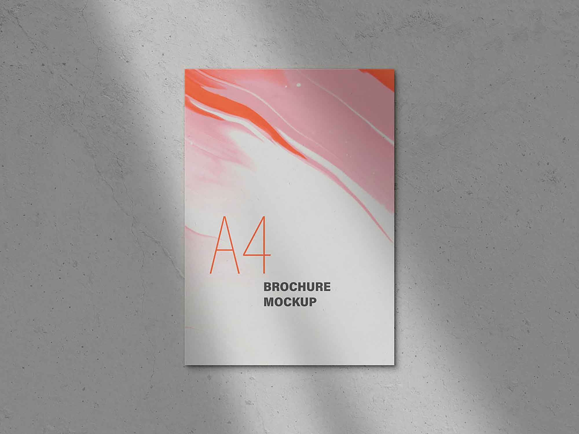 3 Fold A4 Brochure Mockup (PSD)