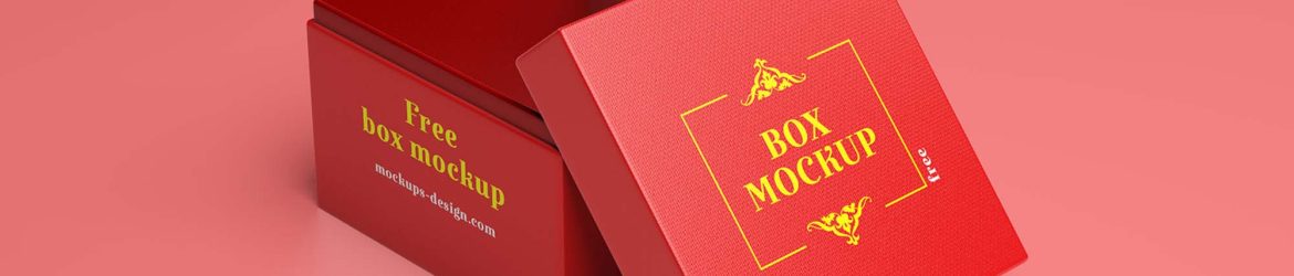 3 Gift Box Mockups (PSD)