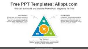 3-Stages Pyramid PowerPoint Diagram