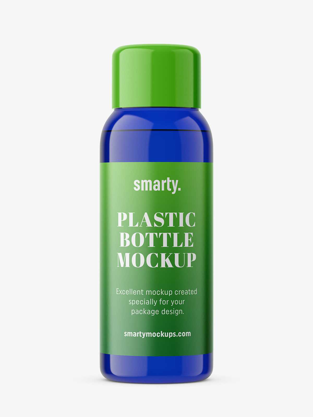 30 ml bottle mockup / cobalt