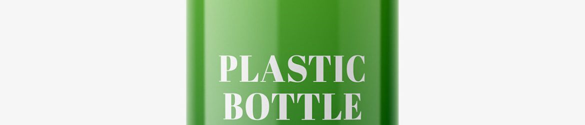 30 ml bottle mockup / white