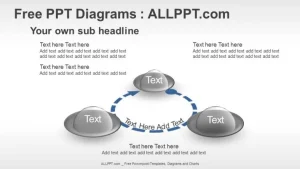 3D Cycle PPT Diagrams