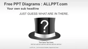 3D Fedora Graphic PPT Diagrams