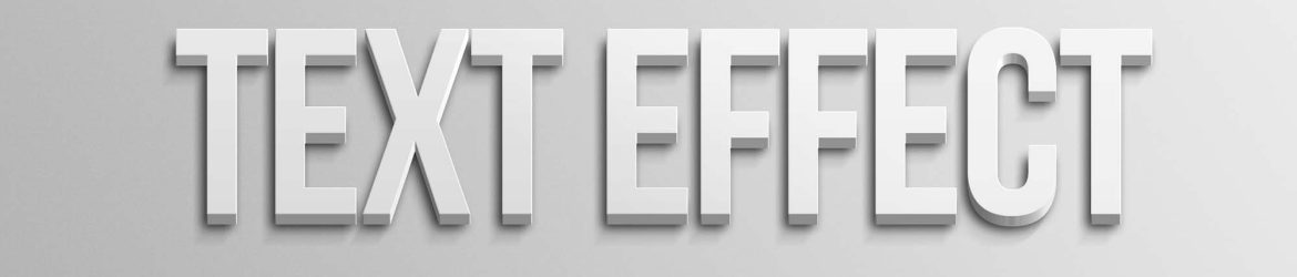 3D Free Smart Object Text Effect (PSD)
