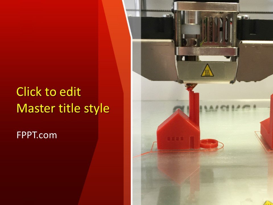 3D Printer PowerPoint Template