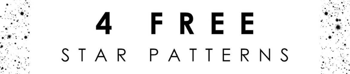 4 Free Star Patterns (PNG)