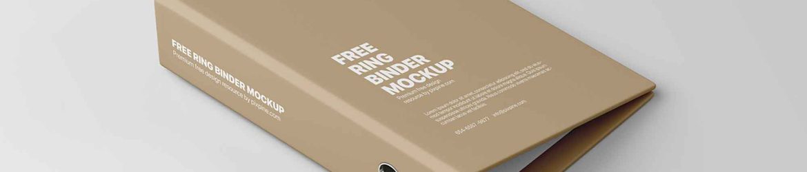 4 Ring Binder Mockup 4 Ring Binder Mockup