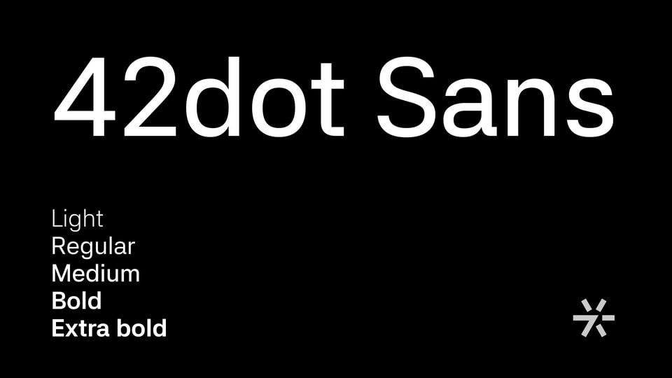 42dot Sans Font Family › Fontesk