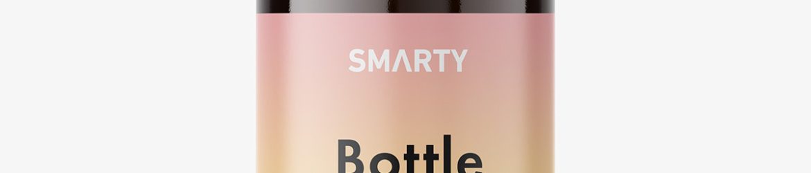 500 ml pharmacy bottle mockup / amber 500 ml pharmacy bottle mockup / amber