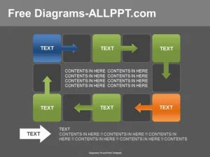 6 Cycle Diagram PowerPoint Template