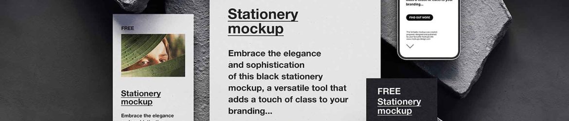 6 Free Stationery Mockups