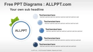 6 Spheres Agenda PPT Diagrams