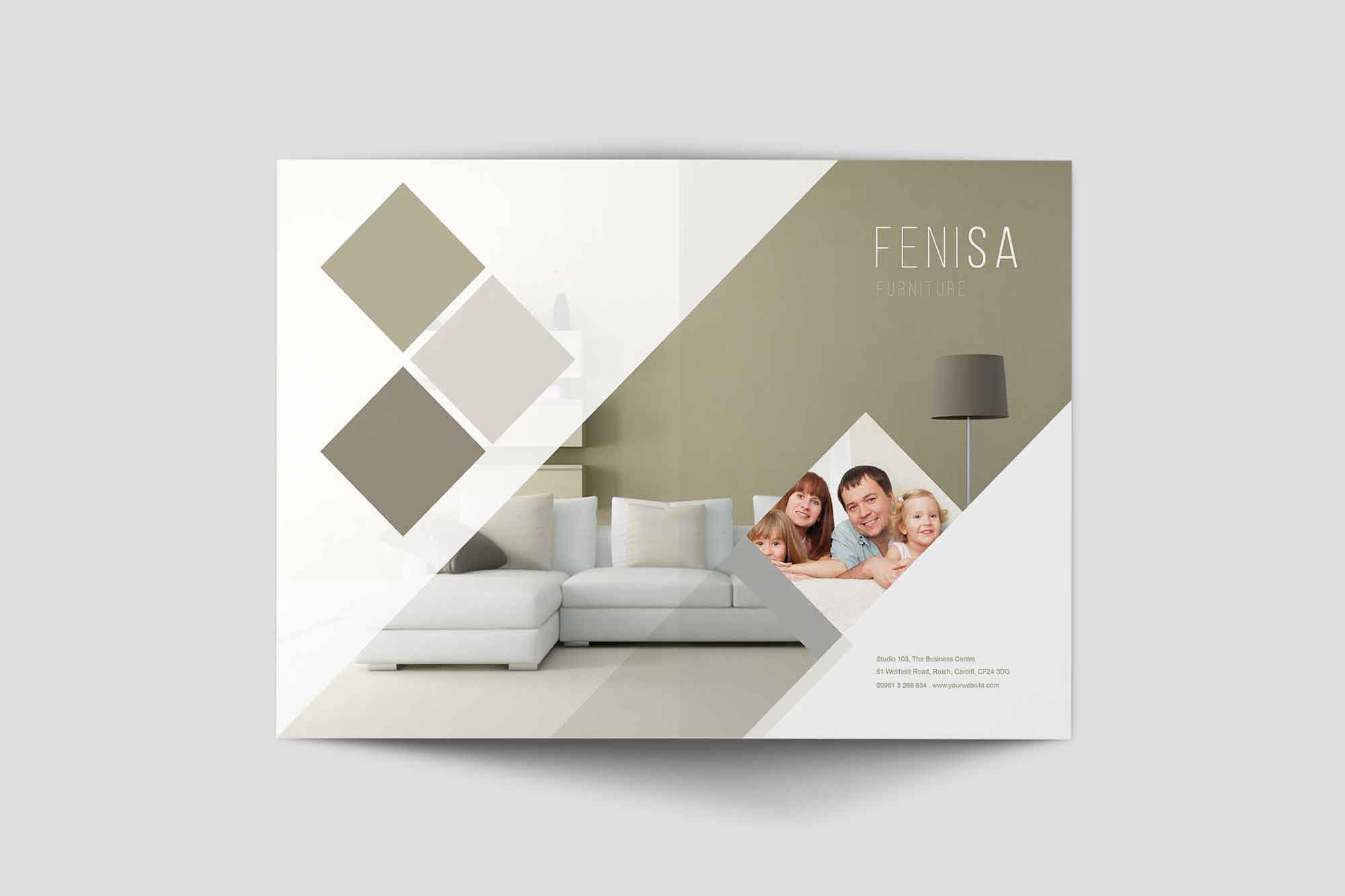 7 A4 Bifold Brochure Mockups