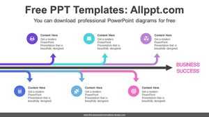 7 Stem Trees PowerPoint Diagram