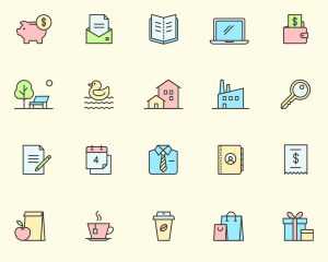 70 Free Multipurpose Vector Icons (AI)