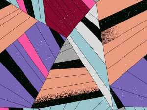 8 Free Colorful Geometric Patterns (Ai, JPEG)