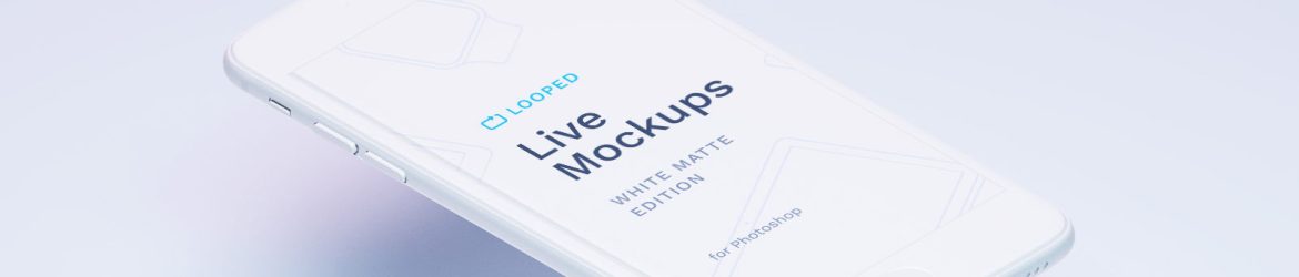 8 Free White Matte Apple Device Mockups