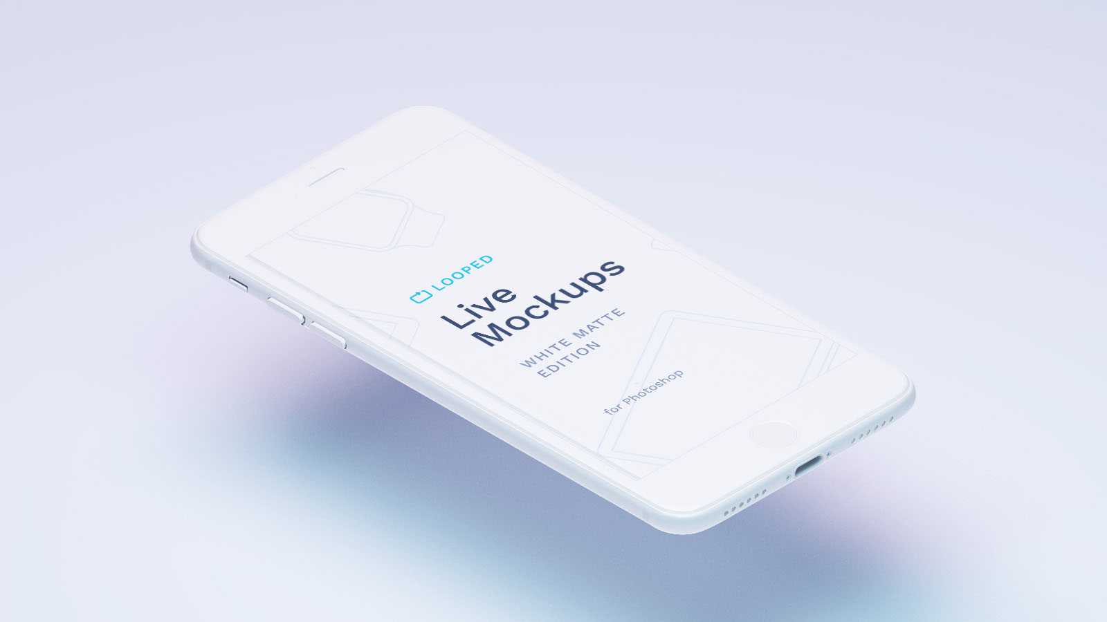 8 Free White Matte Apple Device Mockups