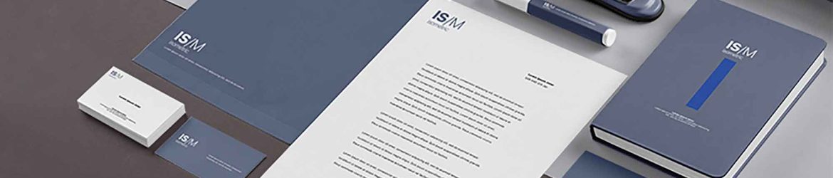 9 Elements Isometric Stationery Mockup (PSD)
