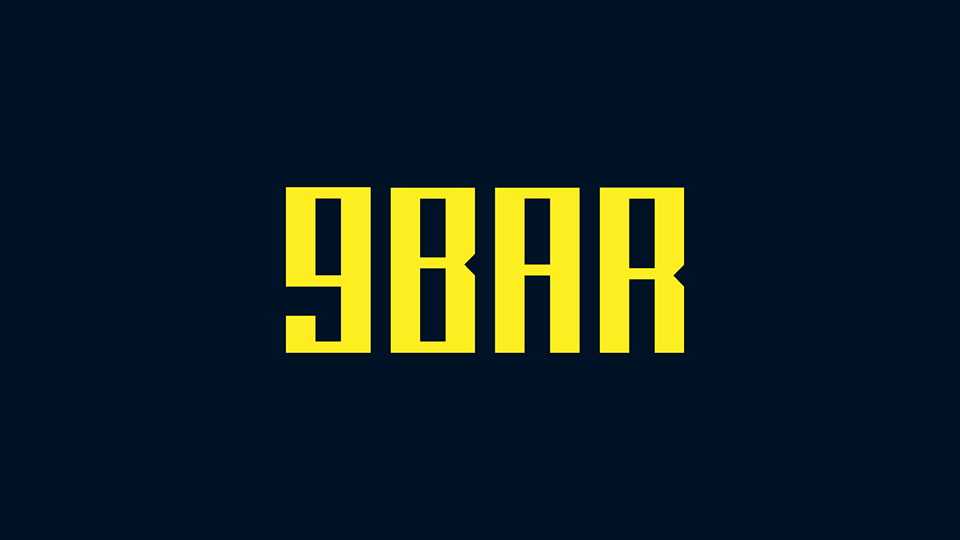 9Bar Font › Fontesk