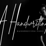 A Handwriting Script Font