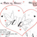 A Pair Of Doves Display Font