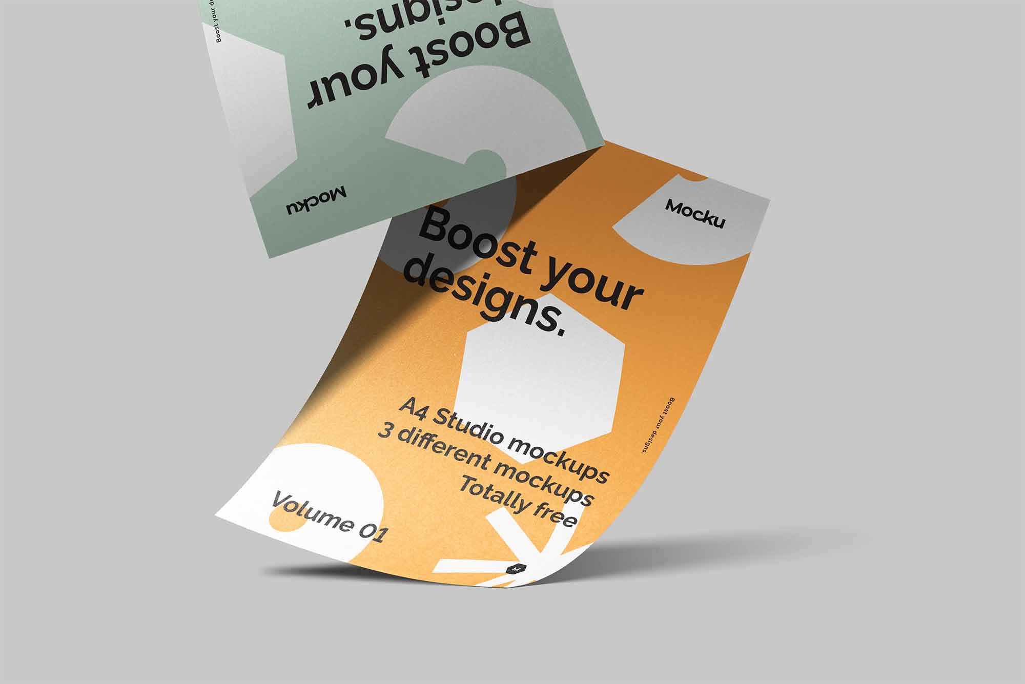 A4 Paper Studio Mockups