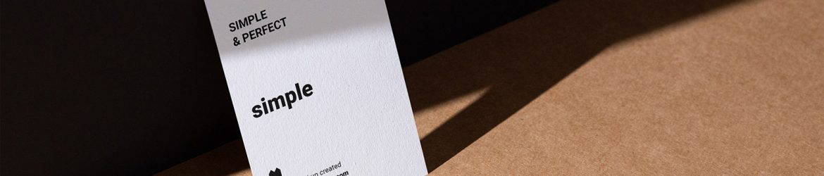 A6 flyer on paper background mockup