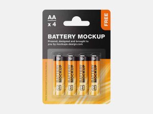 AA Battery Pack Mockup