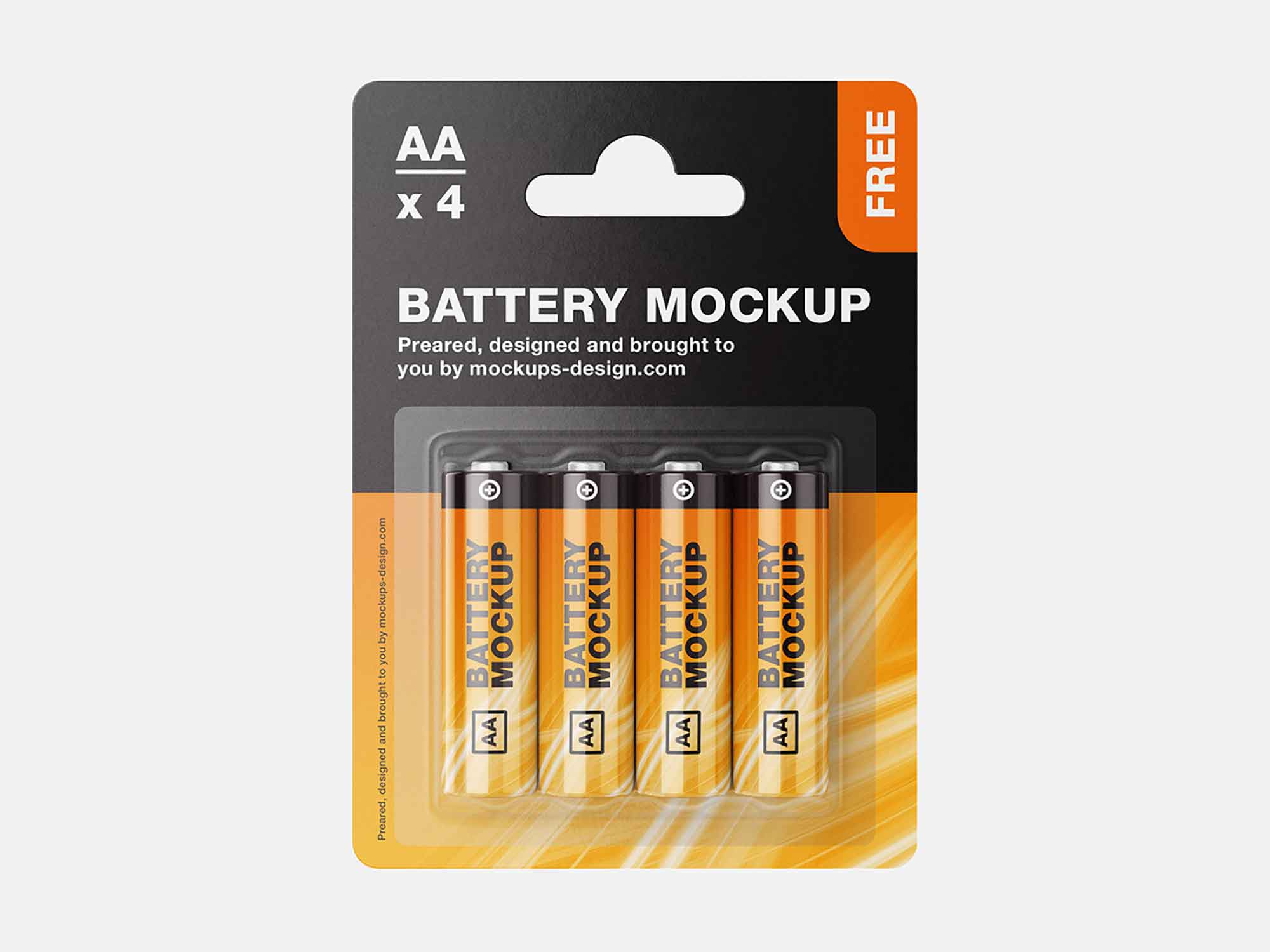 AA Battery Pack Mockup