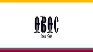 Abac Font Family › Fontesk