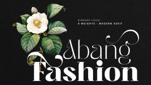Abang Fashion Font › Fontesk