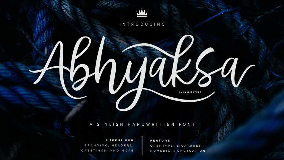 Abhyaksa Script Font › Fontesk