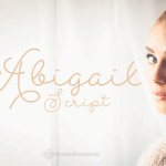 Abigail Script Font - Fonte Grátis Abigail Script Font