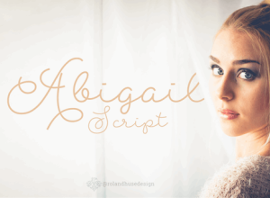 Abigail Script Font