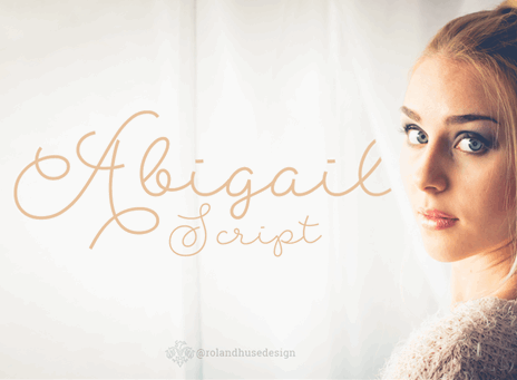 Abigail Script Font