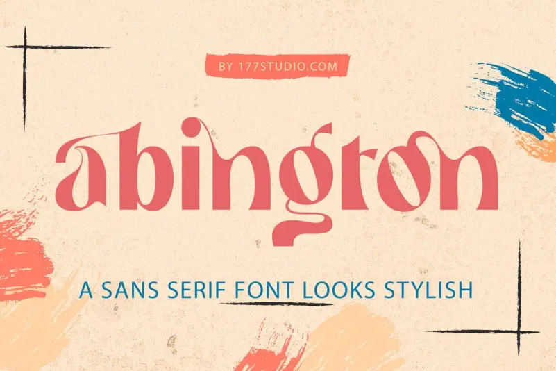 Abington - Stylish Sans Serif Font