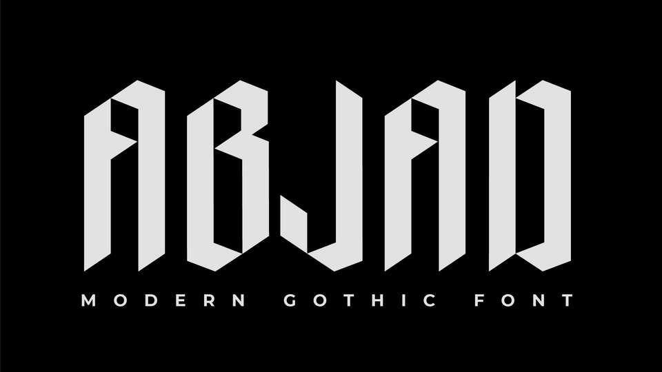 Abjad Font › Fontesk