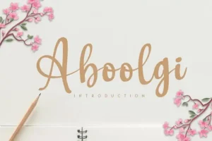 Aboolgi Handwritten Font